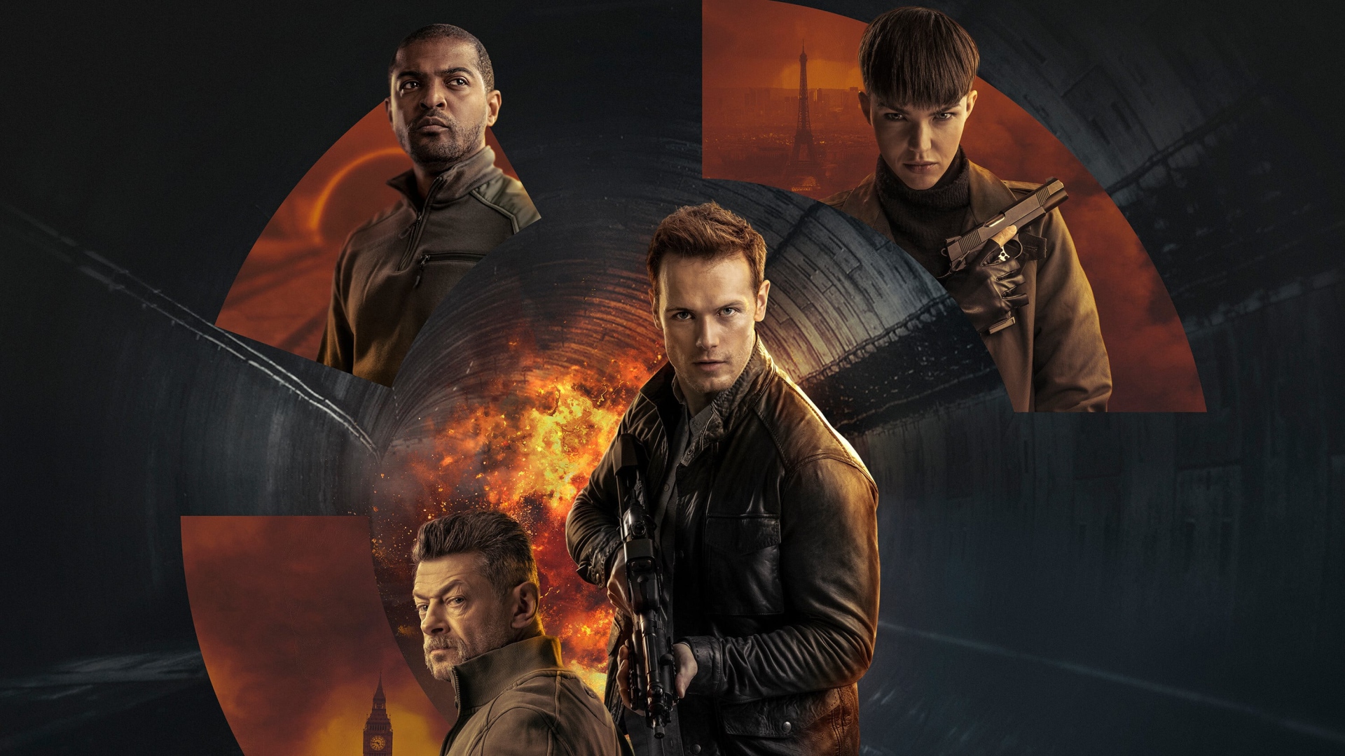 Постер нового фильма жанр боевик Спецслужба: Сигнал тревоги 2021