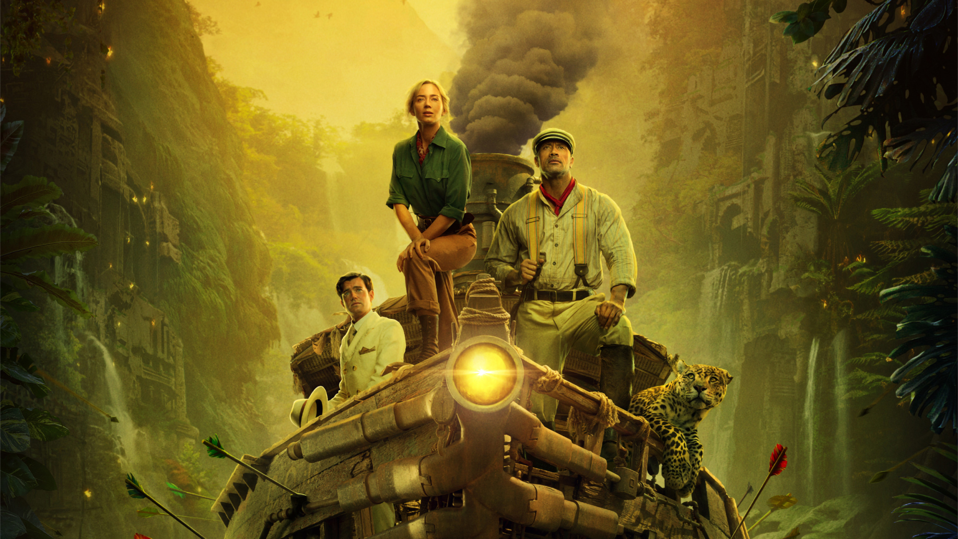 Постер нового фильма Круиз по джунглям , 2021