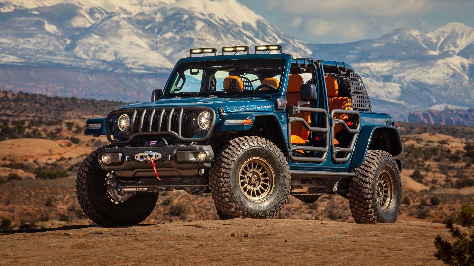 Внедорожник Jeep Wrangler Rubicon 4xe Departure Concept 2023 года