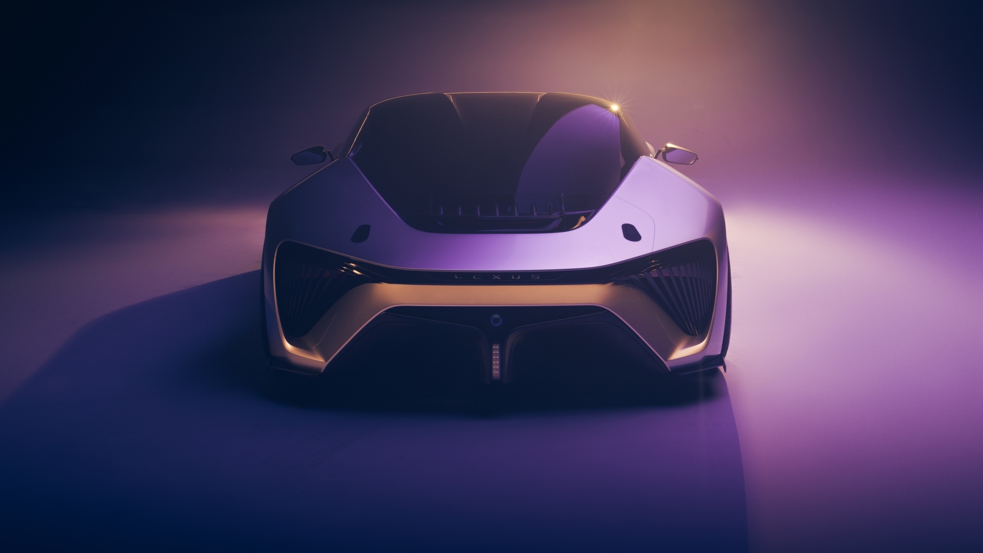 Автомобиль Lexus Electrified Sport Concept вид спереди