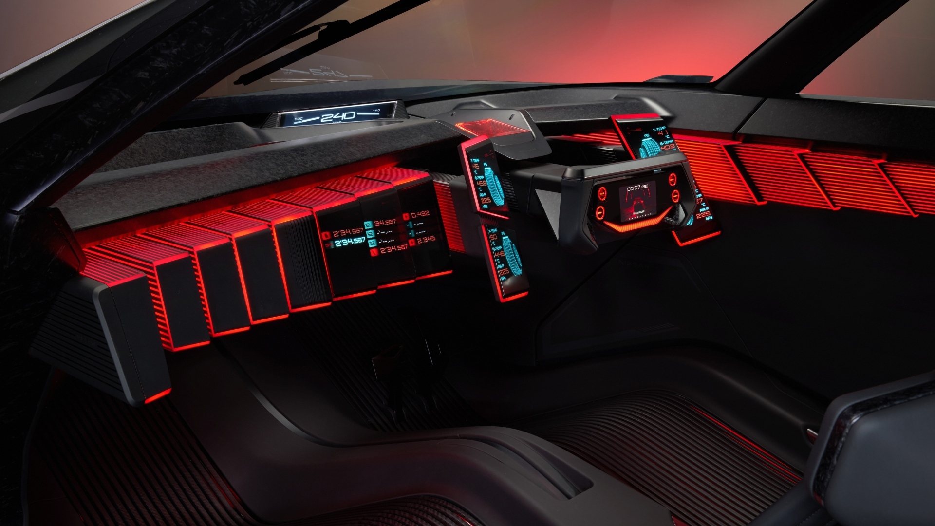 Салон автомобиля Nissan Hyper Force