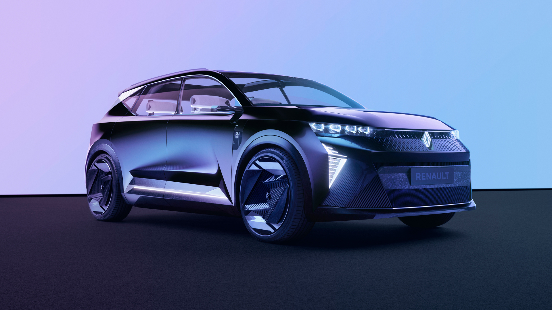 Стильный автомобиль Renault Scénic Vision 2022 года