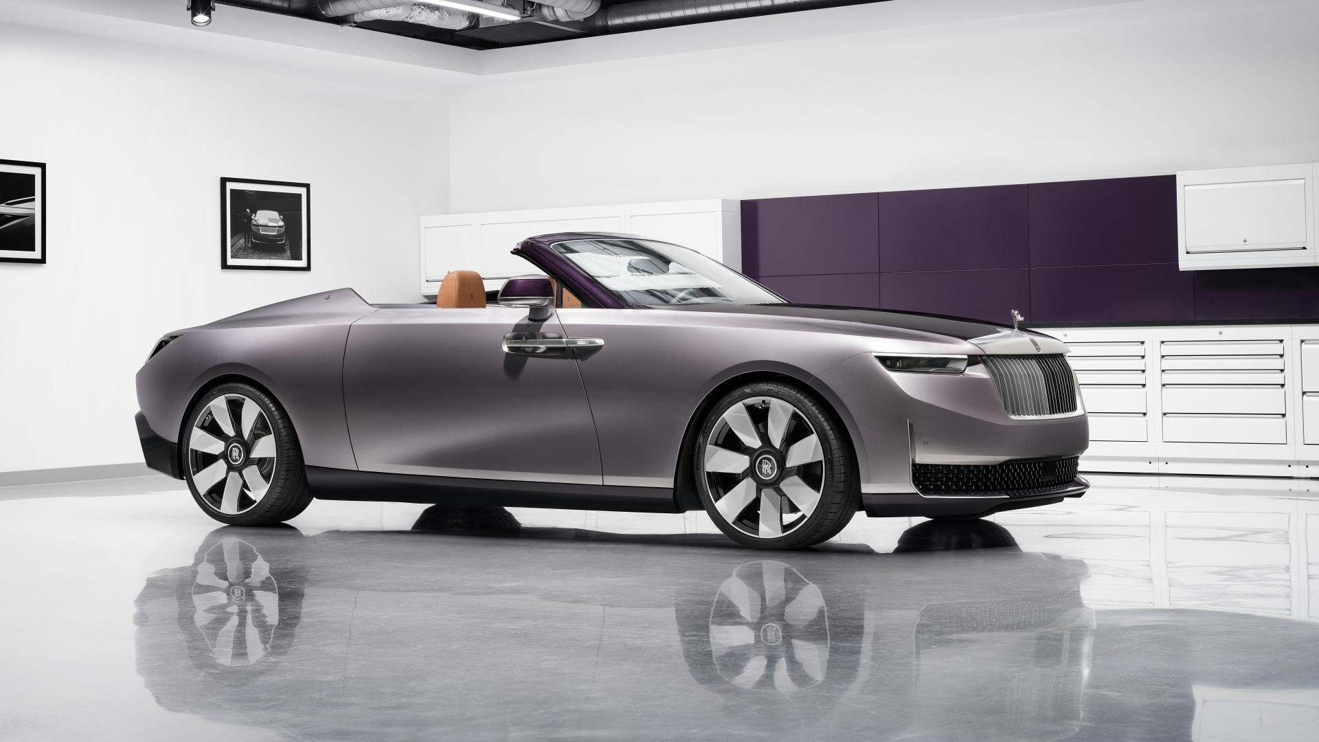 Автомобиль кабриолет Rolls-Royce Amethyst Droptail