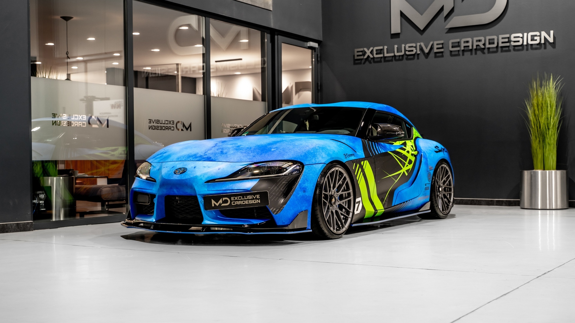 Презентация автомобиля Toyota Supra PD Aerodynamic Kit