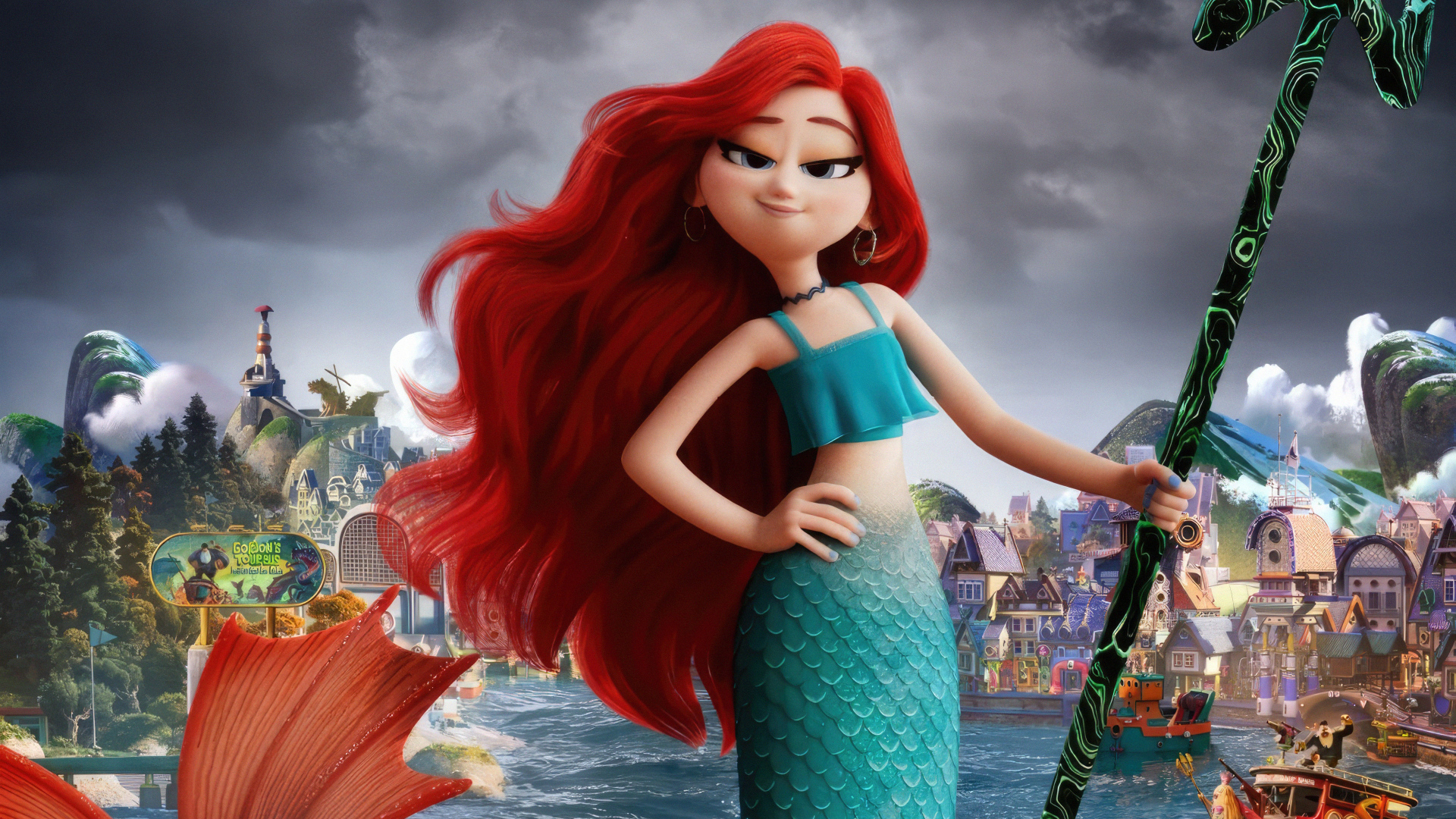 Chelsea the Little Mermaid cartoon character Ruby Gilman: The Adventures of a Teenage Kraken