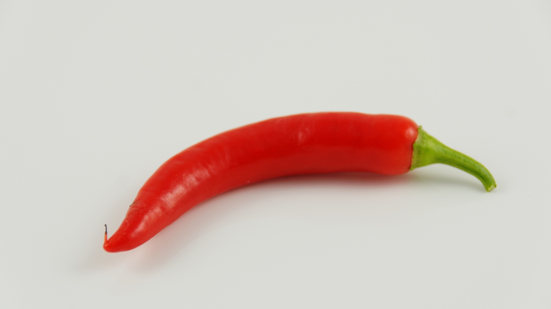 Острый красный перец на сером фоне