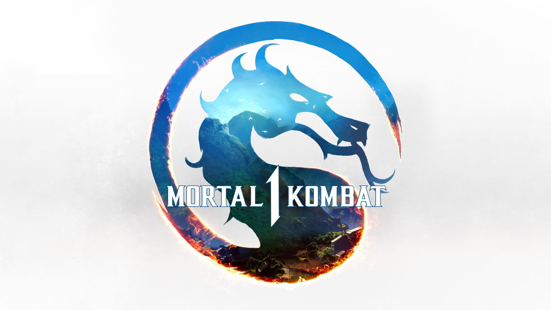 Логотип компьютерной игры mortal kombat-1