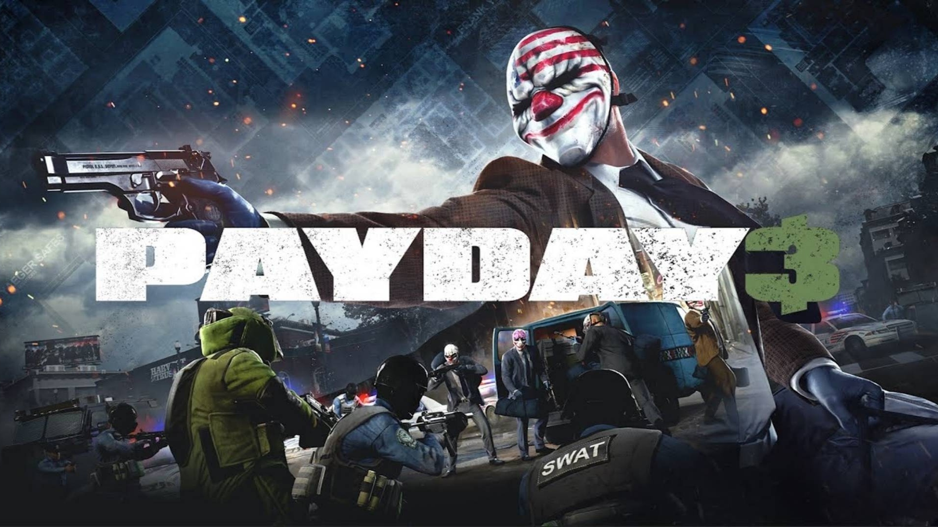 Постер компьютерной игры Payday 3