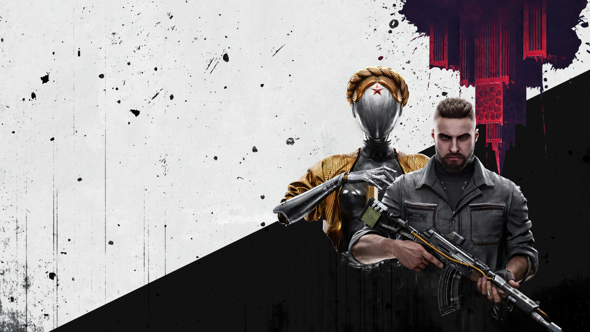 Постер новой компьютерной игры Atomic Heart