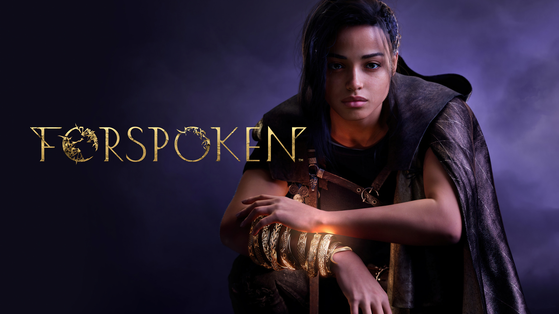 Постер новой компьютерной игры Forspoken, 2023