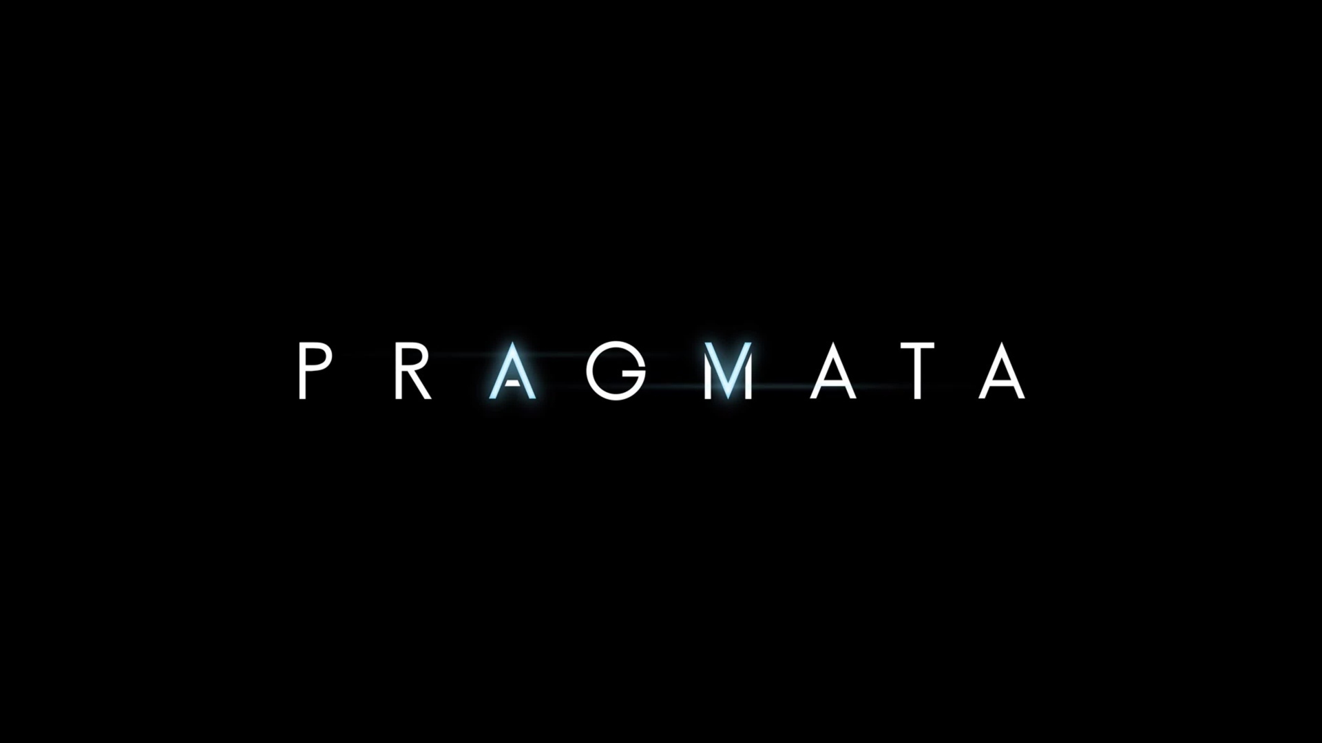 Постер компьютерной игры Pragmata на черном фоне