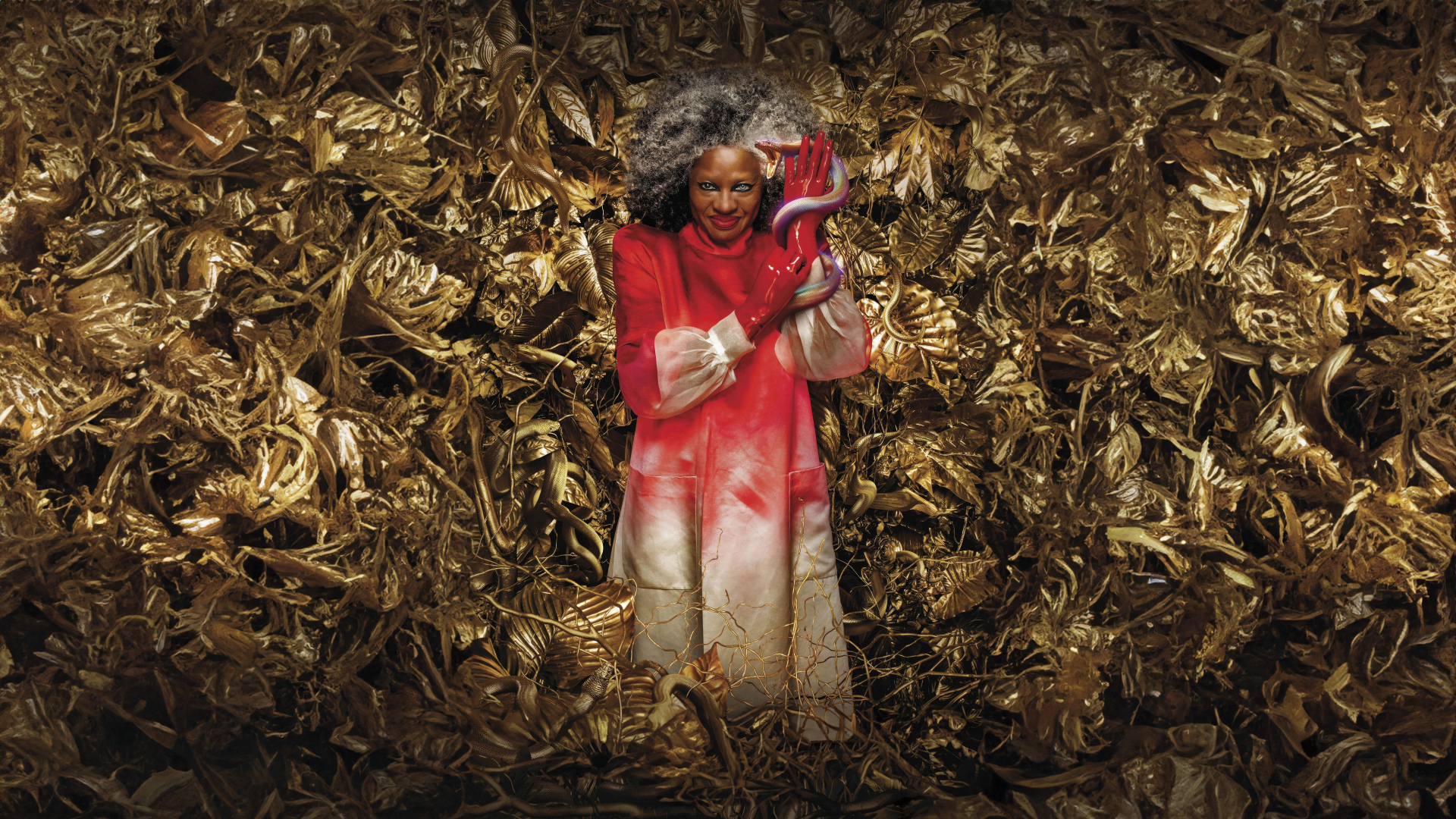 Актриса Вайола Дэвис в фильме Голодные игры: Баллада о змеях и певчих птицах, 2023