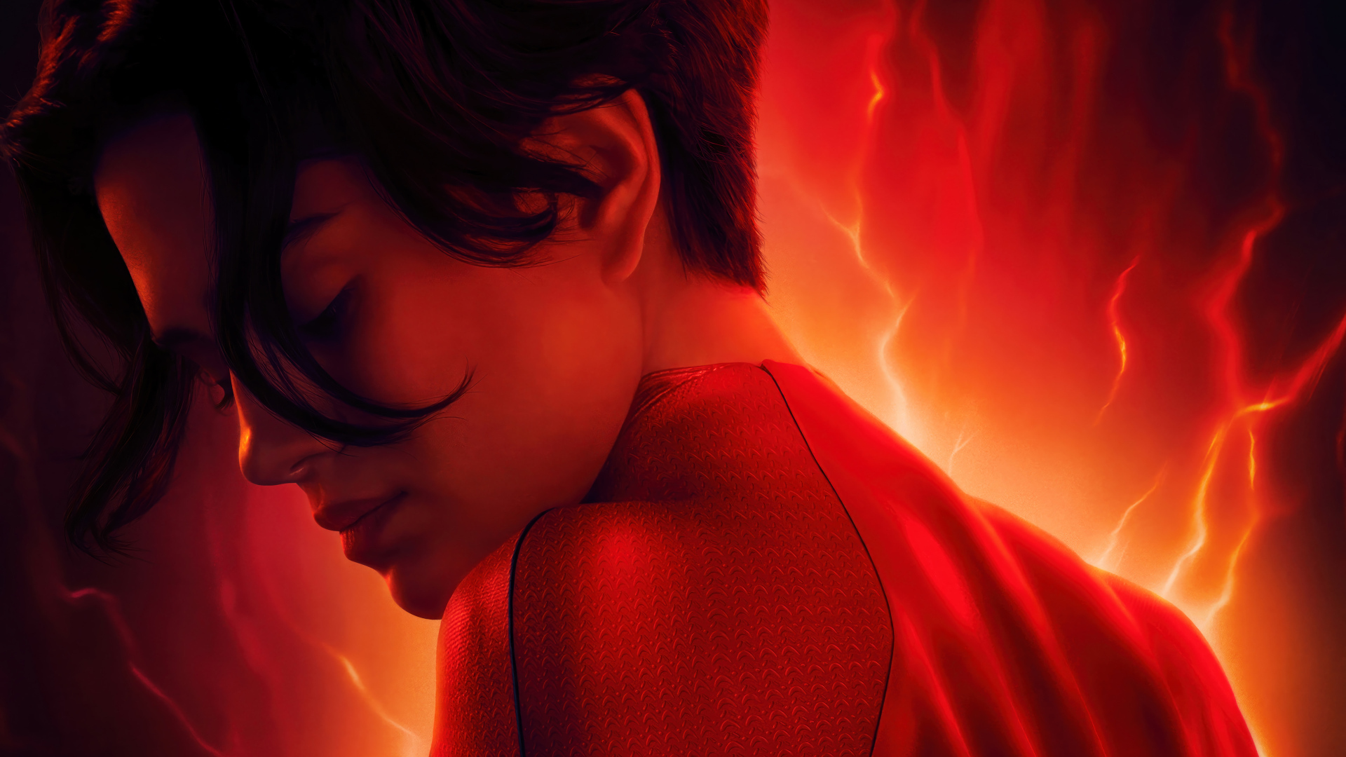 Супердевушка из фантастического фильма Флэш