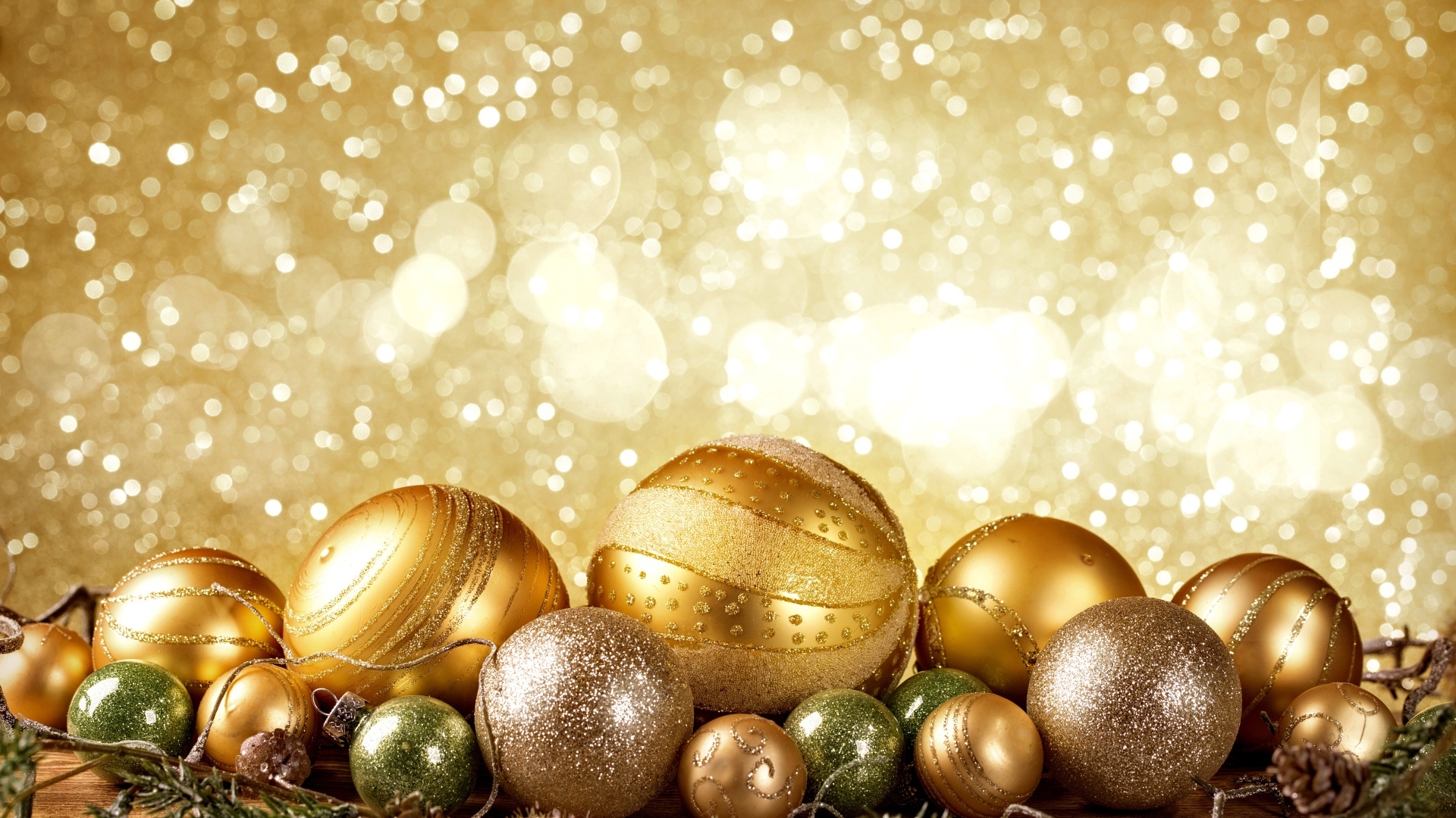 Красивые новогодние игрушки шаблон для открытки