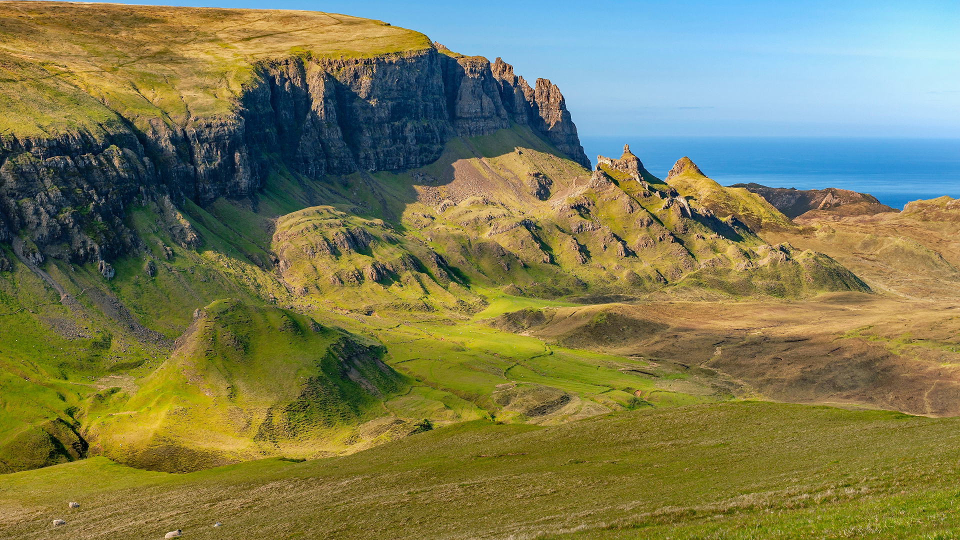 Покрытые зеленью горы, Шотландия