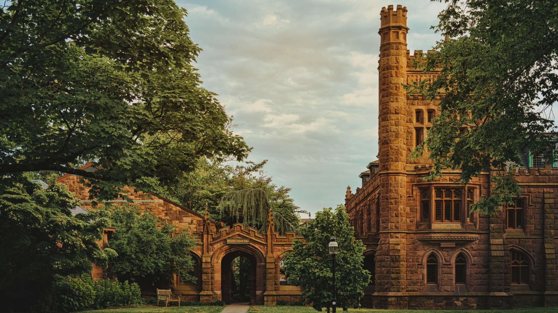 Старое здание Принстонский университет, США