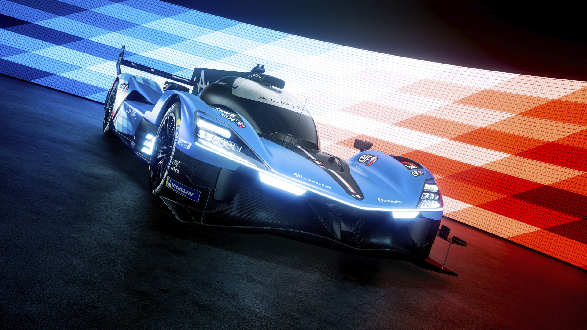 Быстрый спортивный автомобиль Alpine A424 2024 года