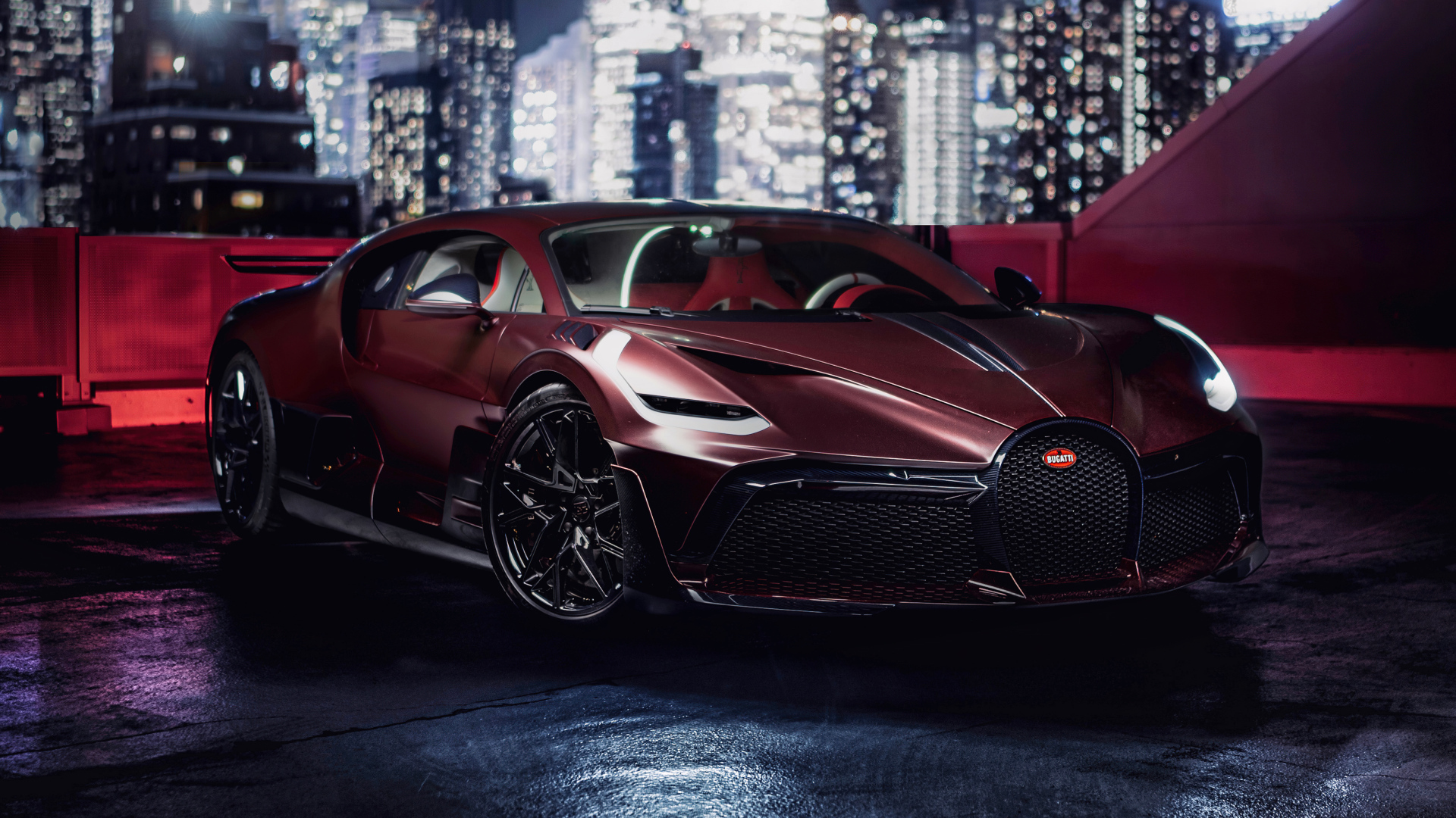 Быстрый автомобиль Bugatti Divo