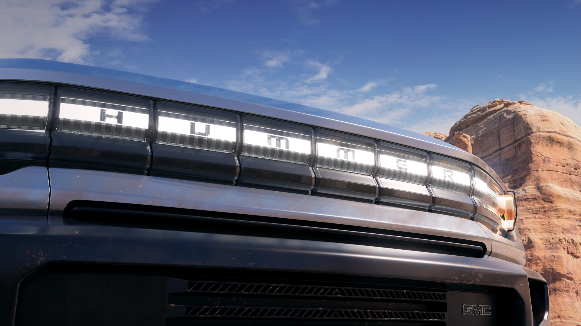 Логотип автомобиля GMC Hummer EV Pickup