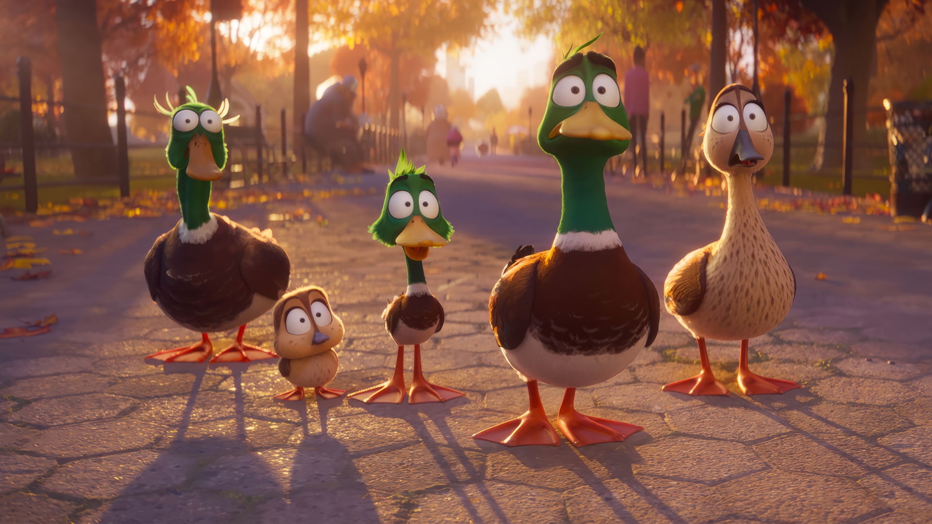 Утки из мультфильма Миграция