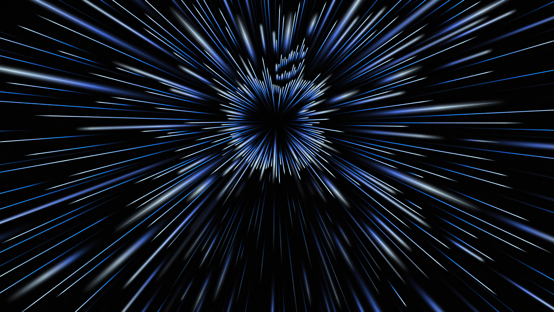 Логотип apple из неоновых бликов