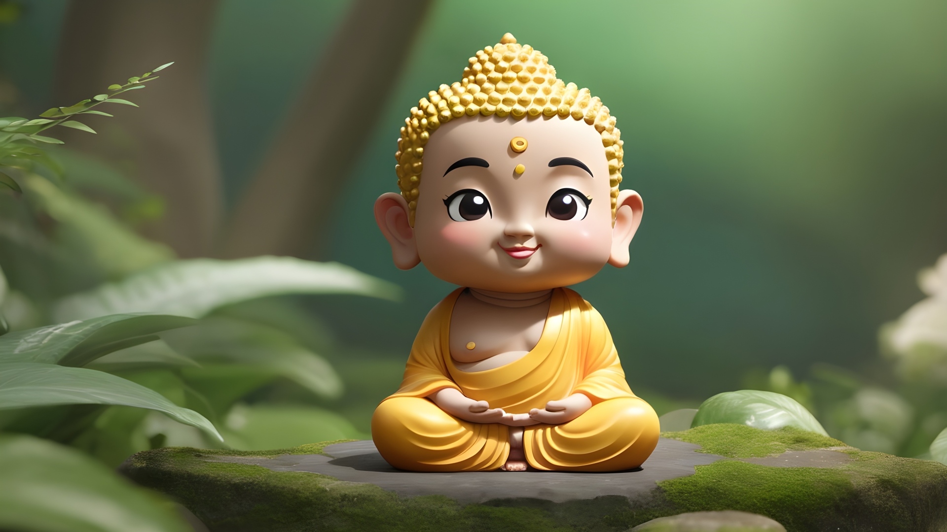 Статуэтка маленького Будды