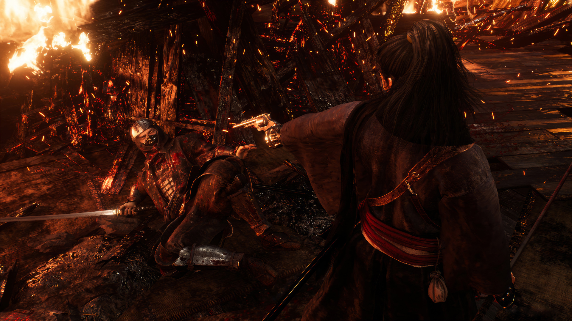 Битва в компьютерной игре Rise of the Ronin, 2024