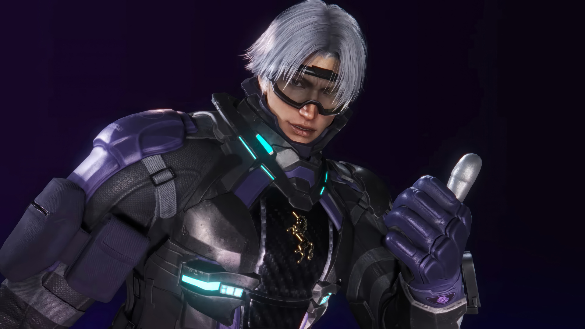 Персонаж Lee Chaolan новая компьютерная игра Tekken 8, 2024