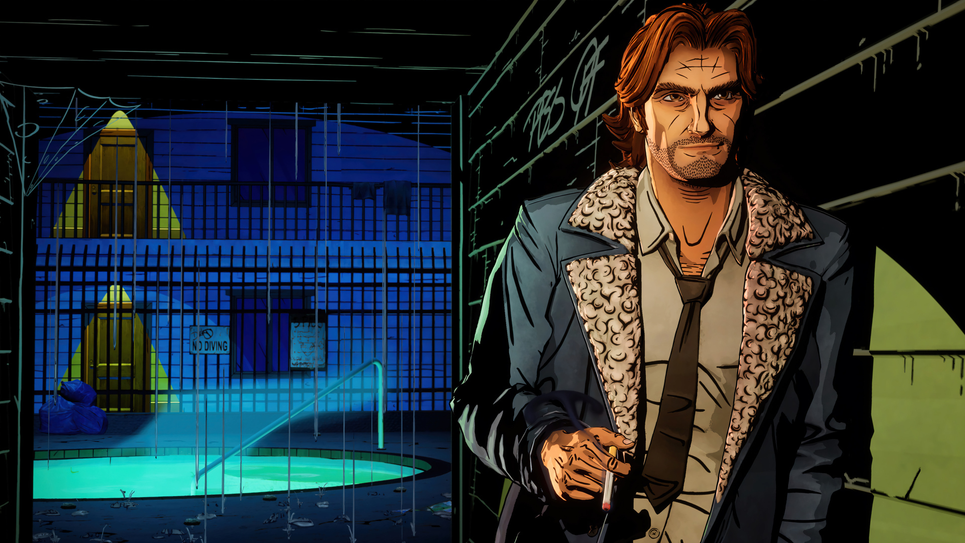 Персонаж компьютерной игры The Wolf Among Us 2