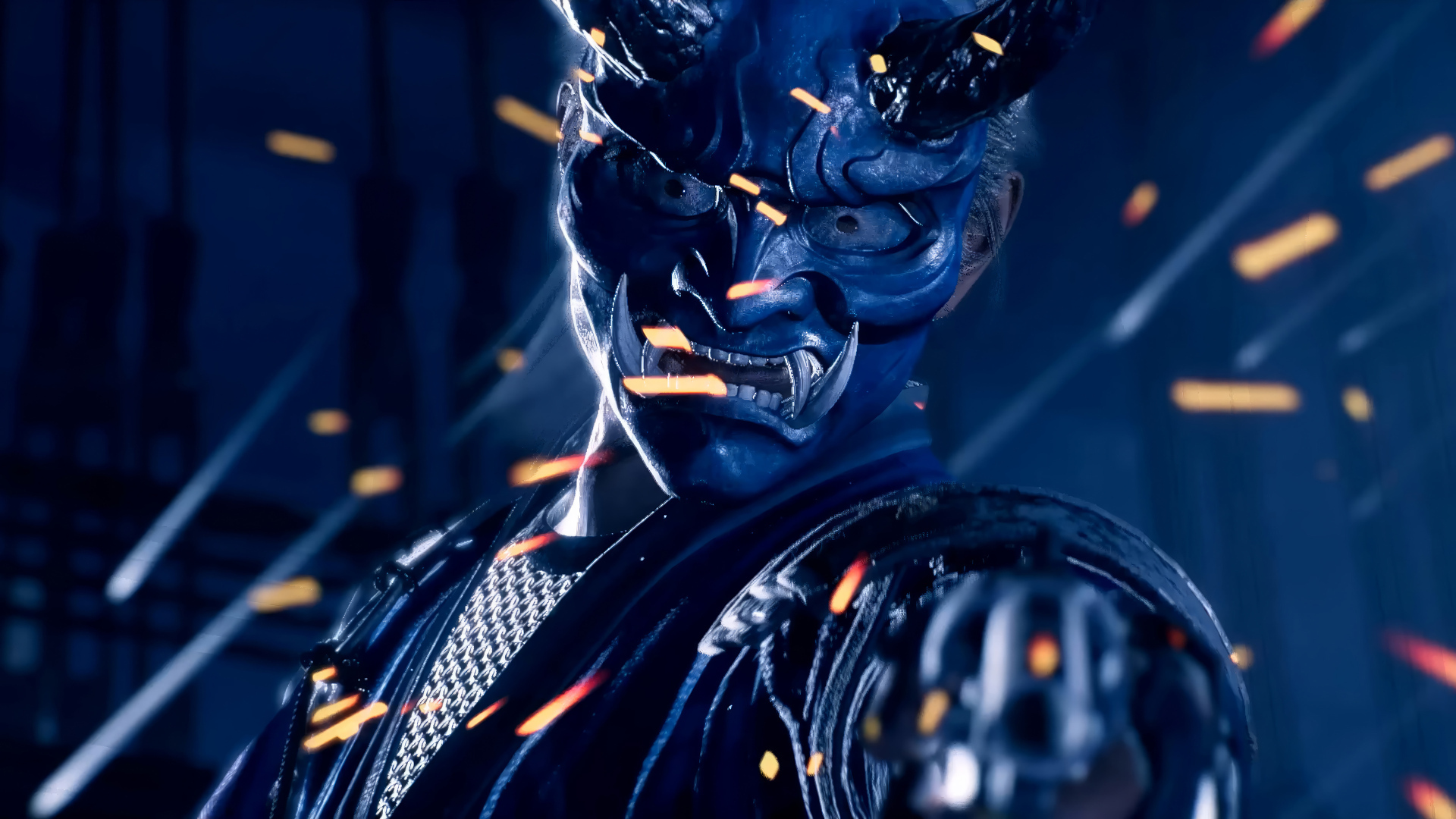 Демон из компьютерной игры Rise of the Ronin