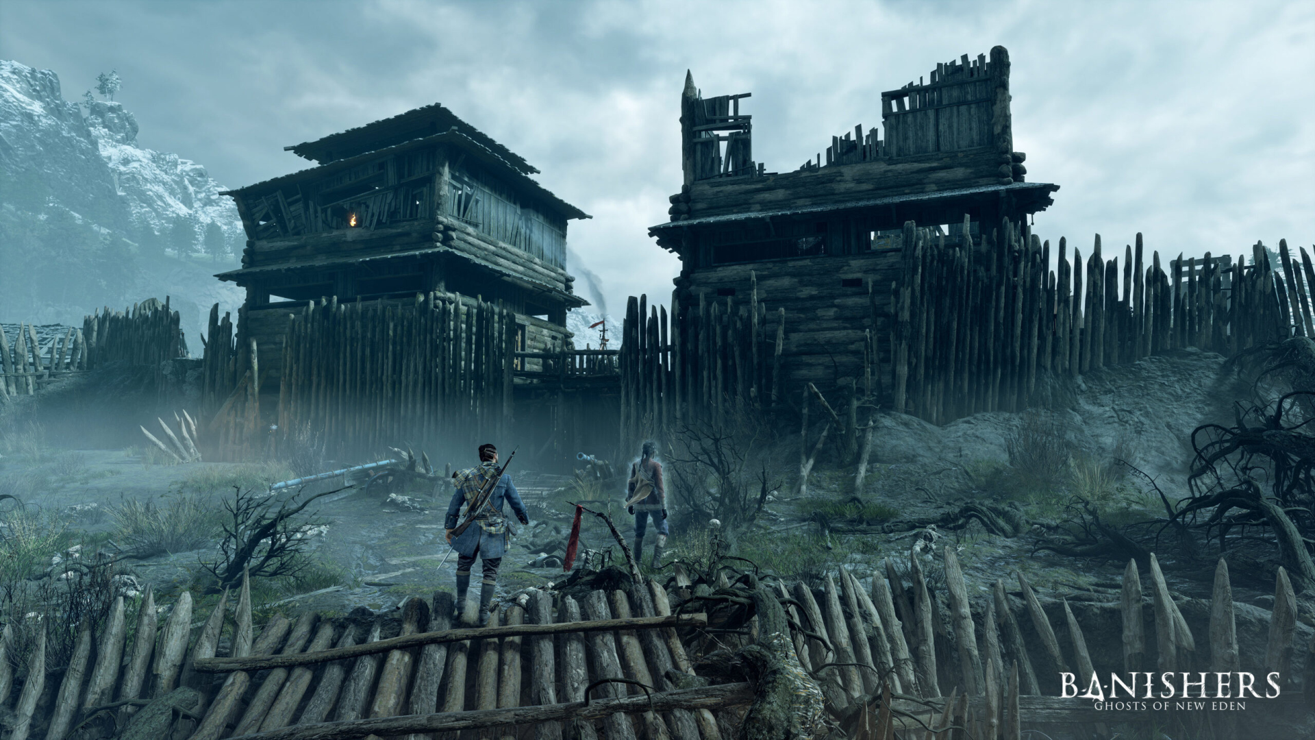 Кадр компьютерной игры Banishers: Ghosts of New Eden