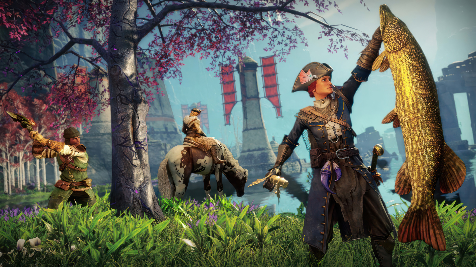 Кадр компьютерной игры New World: Aeternum, 2024