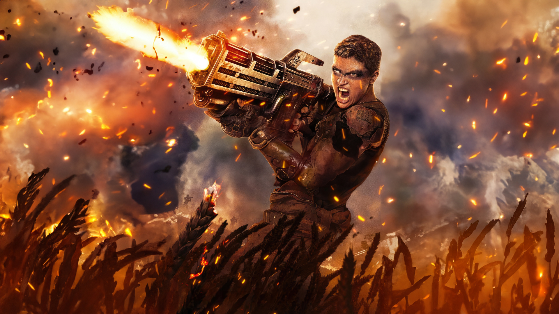 Девушка с оружием персонаж  нового фильма Мятежная Луна: Дарующая шрамы, 2024