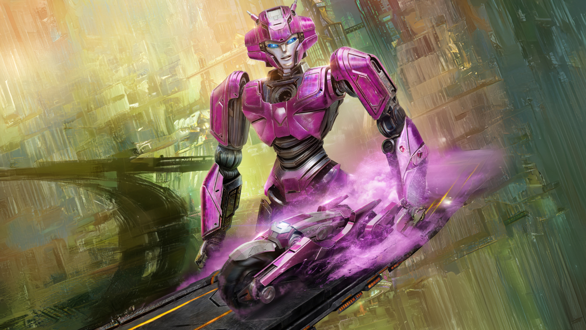 Персонаж  Элита  нового фильма Трансформеры: Начало, 2024