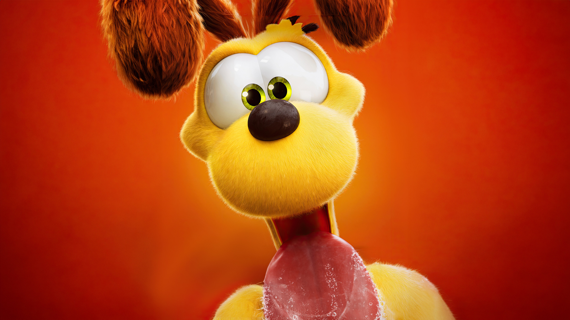 Пес Оди персонаж нового мультфильма Гарфилд в кино, 2024