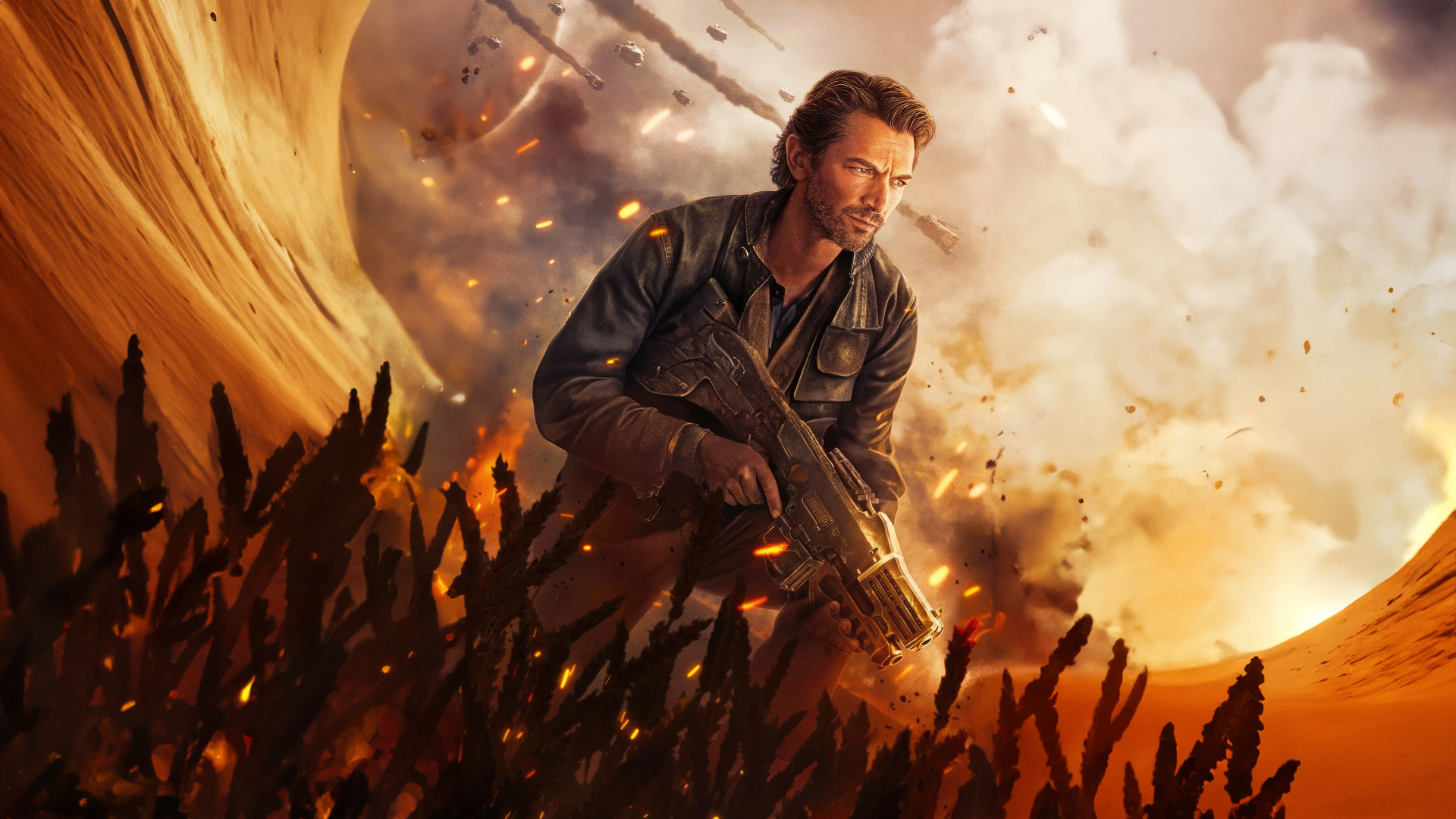 Персонаж Гуннар в новом фильме Мятежная Луна: Дарующая шрамы, 2024