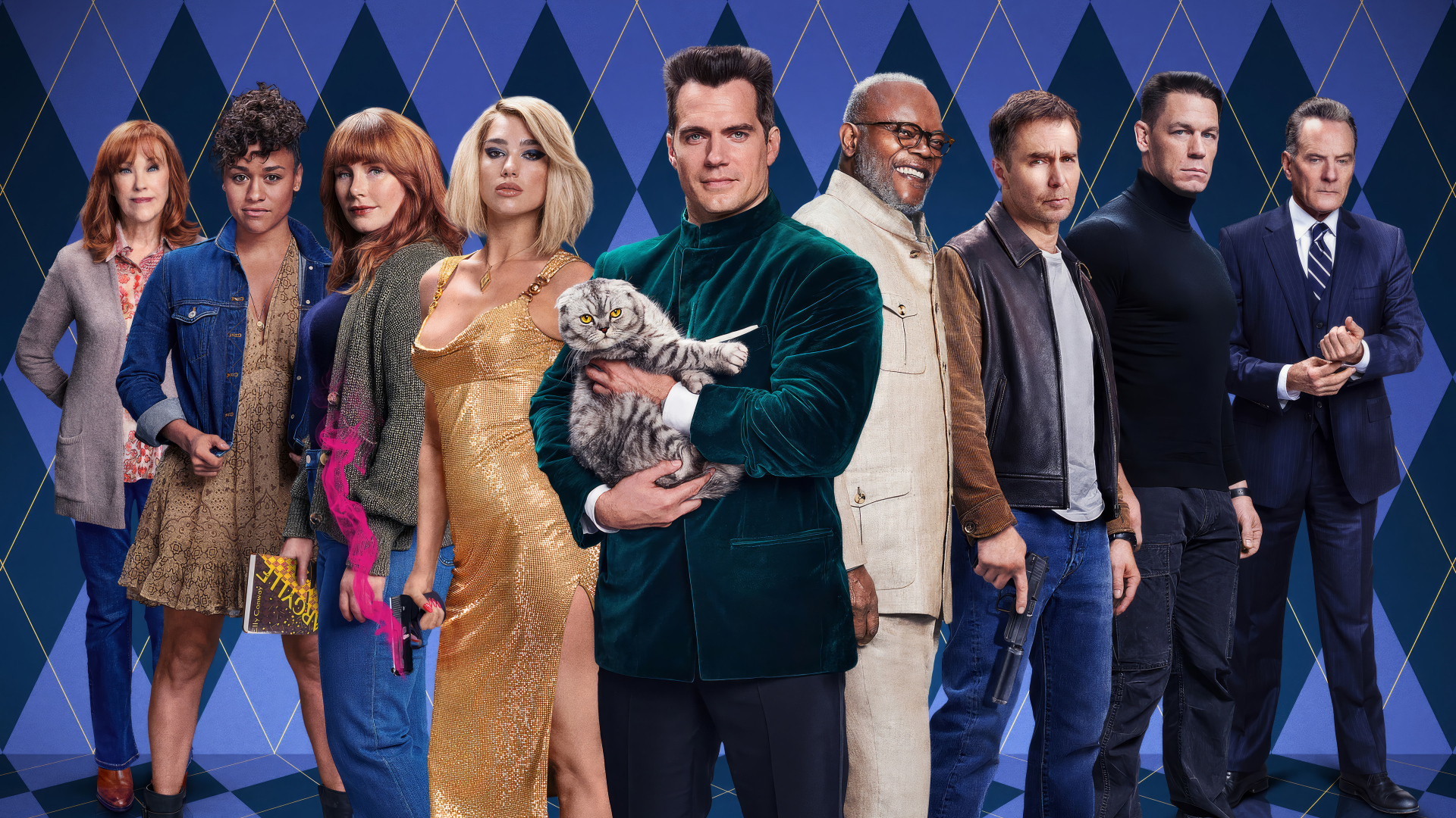 Главные персонажи фильма Аргайл, 2024