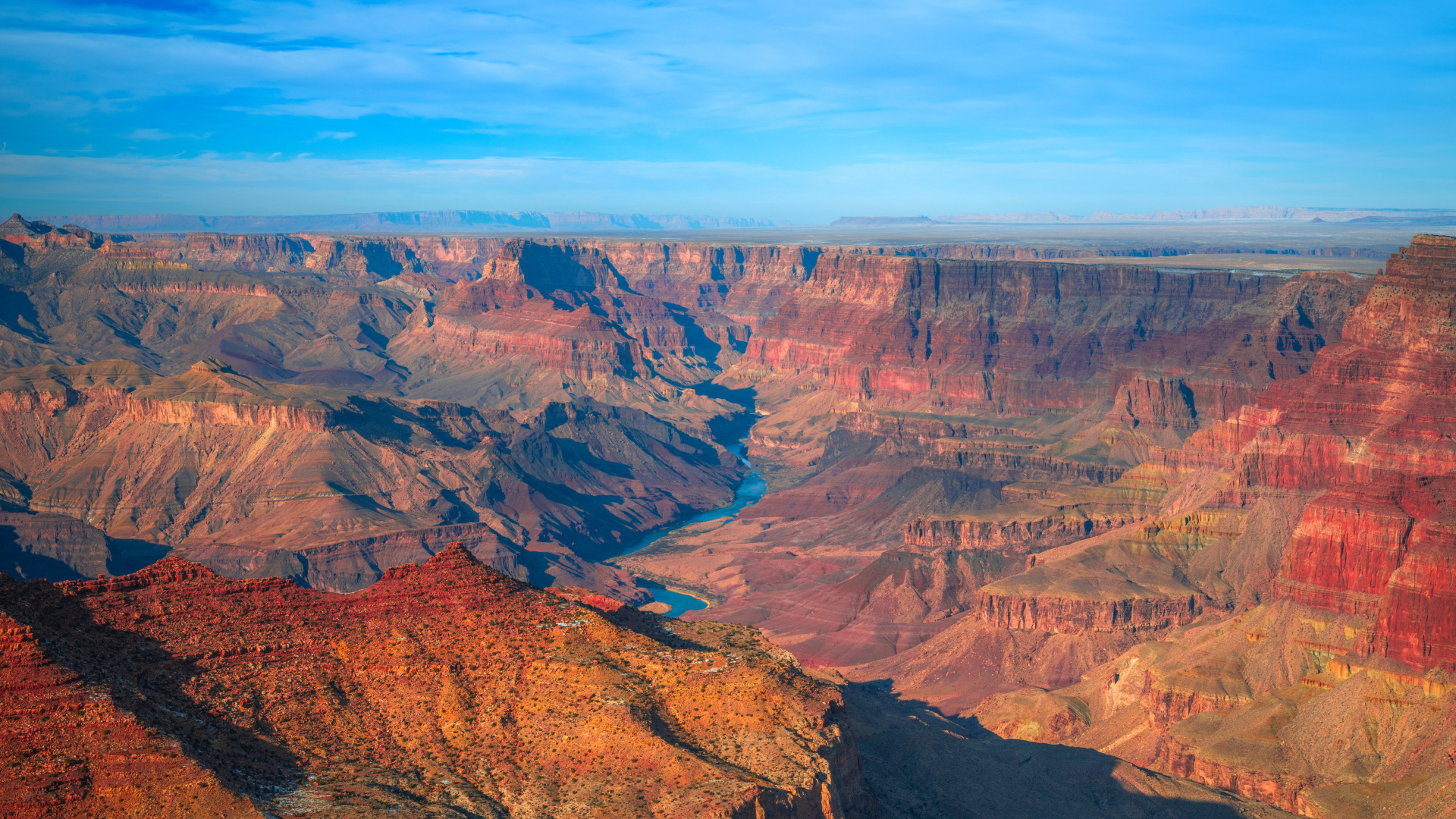 Вид на завораживающий парк Гранд-Каньон, США