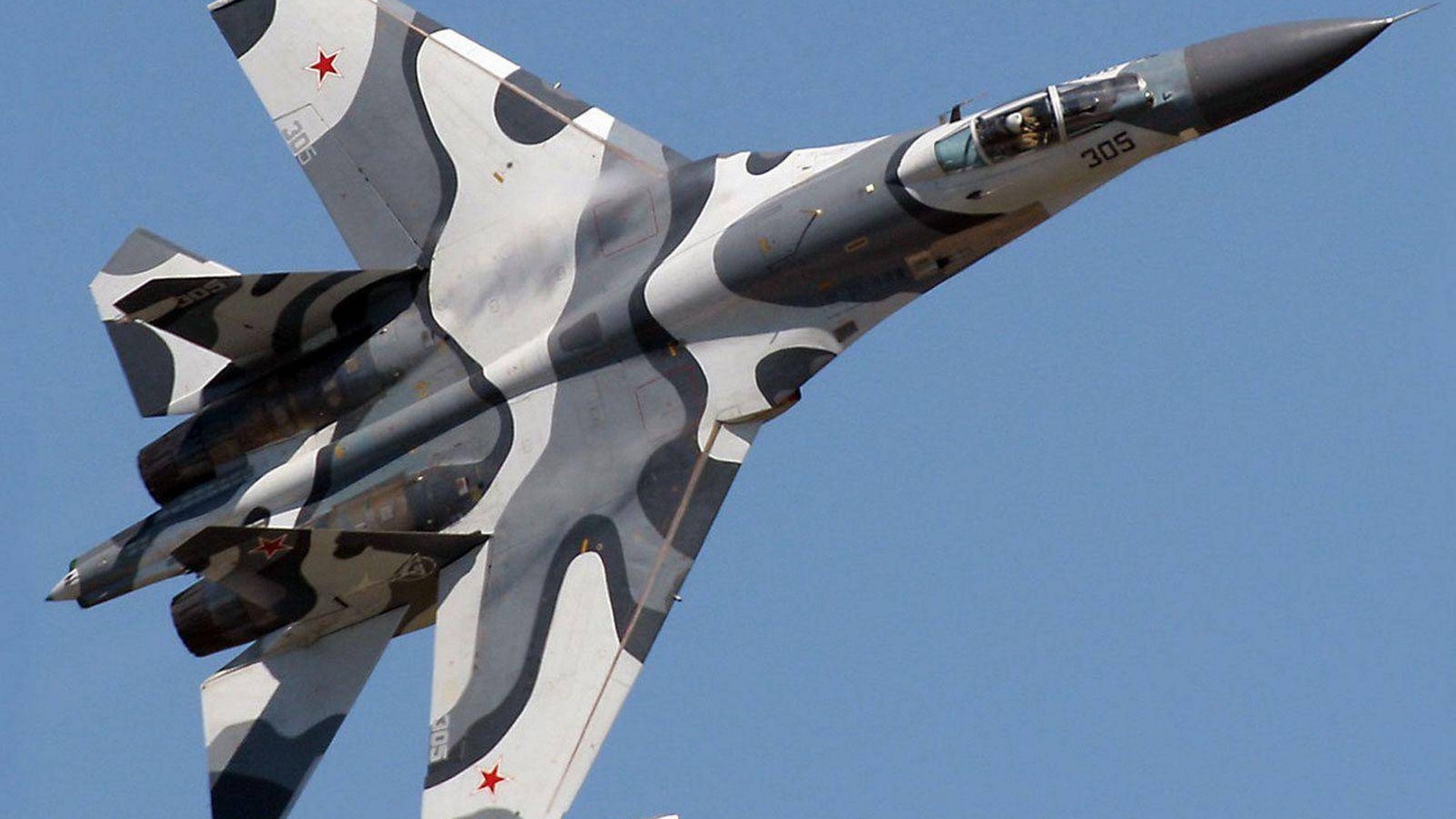 Военный Российский многоцелевой истребитель Sukhoi Су-27SKM