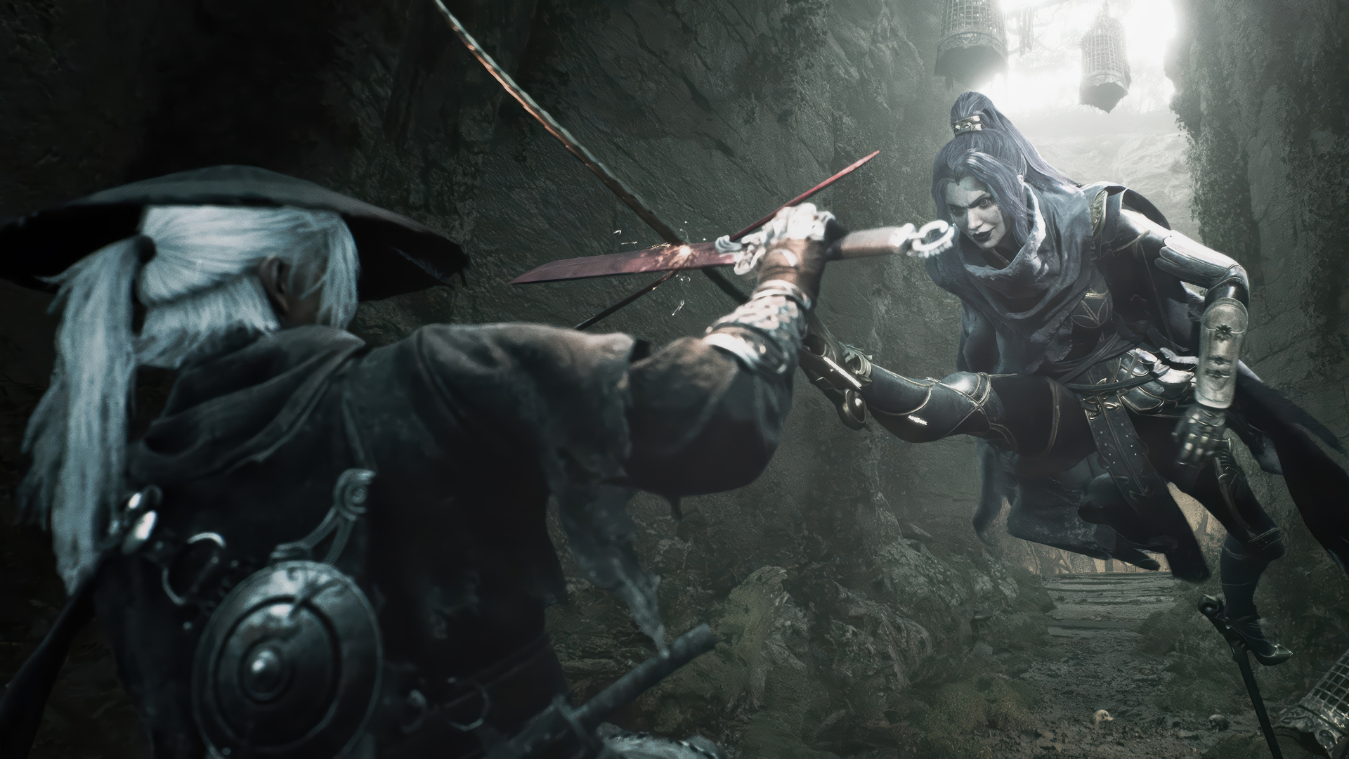 Битва в новой компьютерной игре Phantom Blade Zero