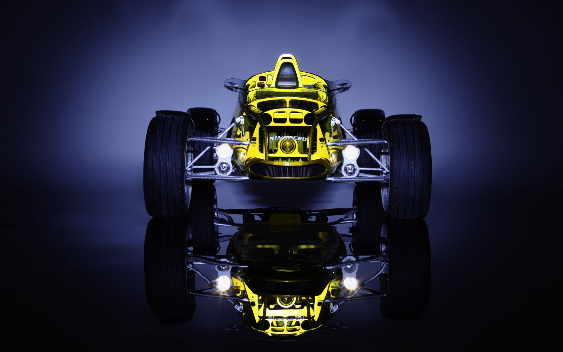 Желтый концепт авто