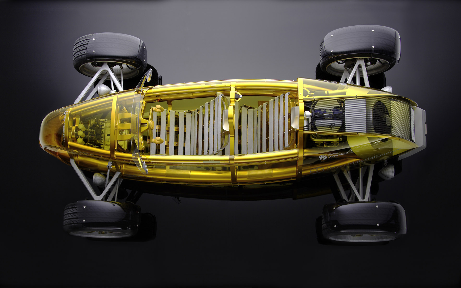 Двухместный прототип автомобиля