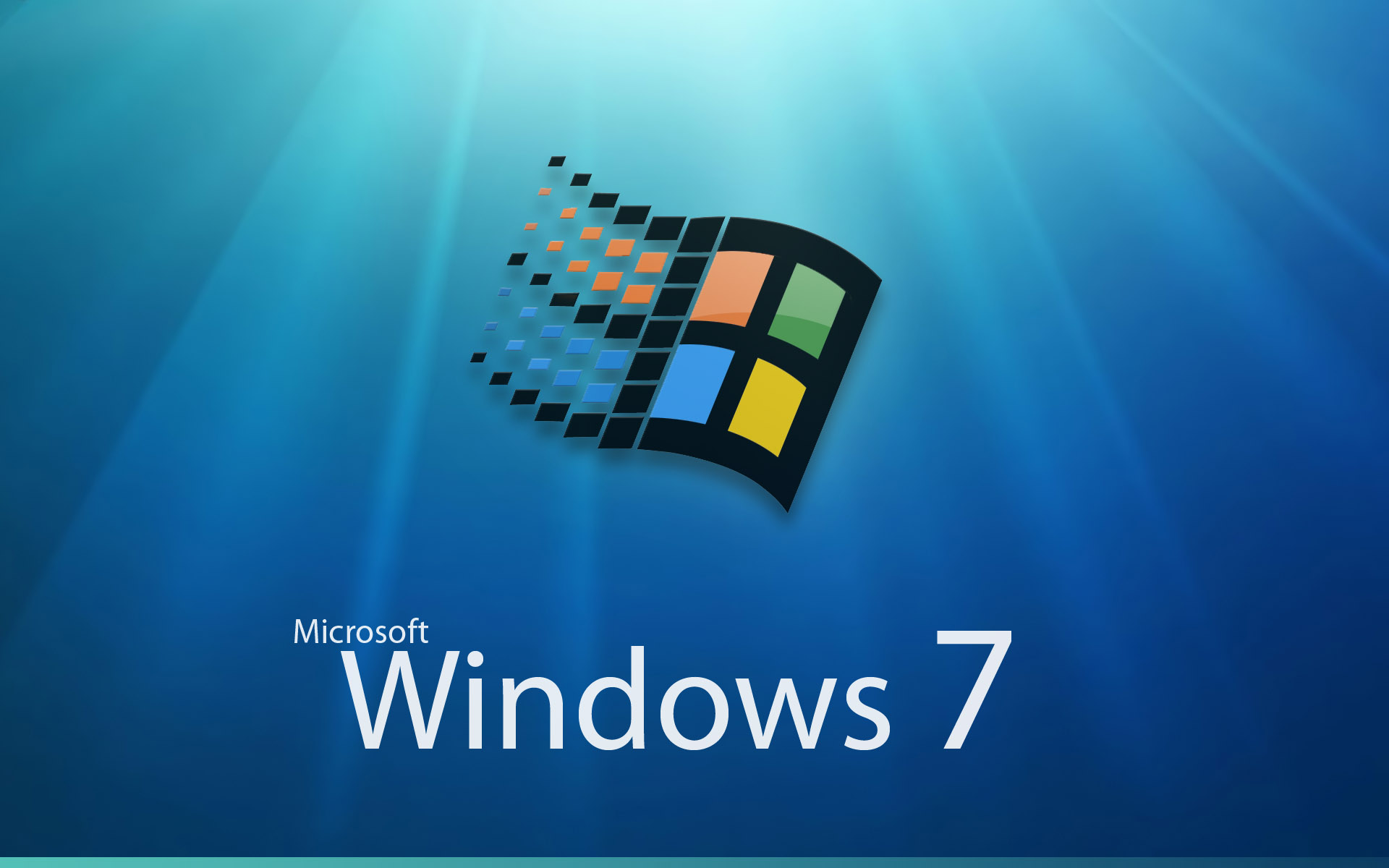 Zastaki.com - Microsoft Windows 7 logo