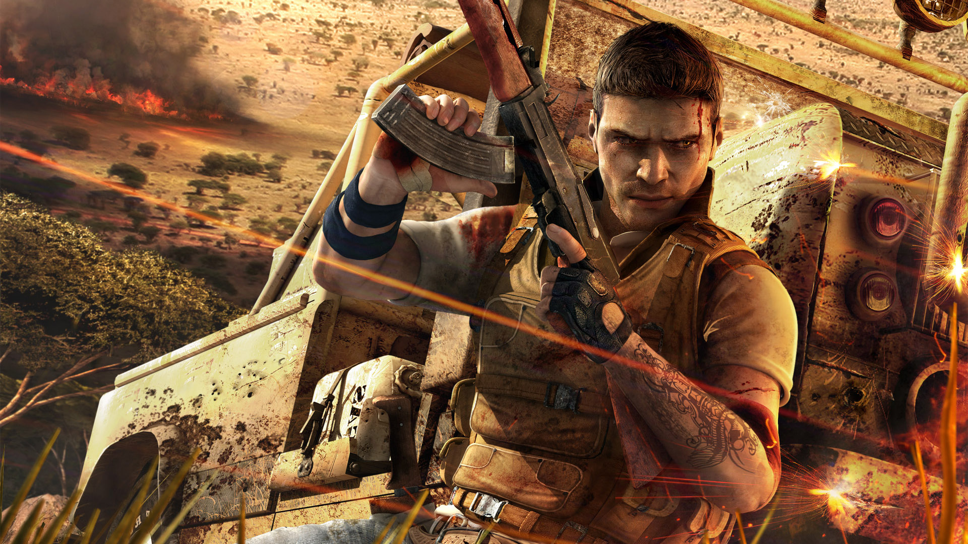 Far Cry 2 One Man Army Desktop Wallpapers 640x960