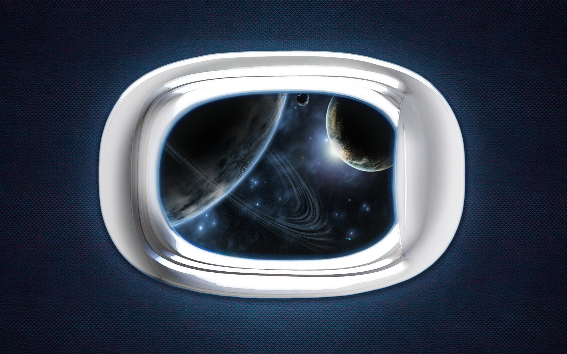 Космос в иллюминаторе