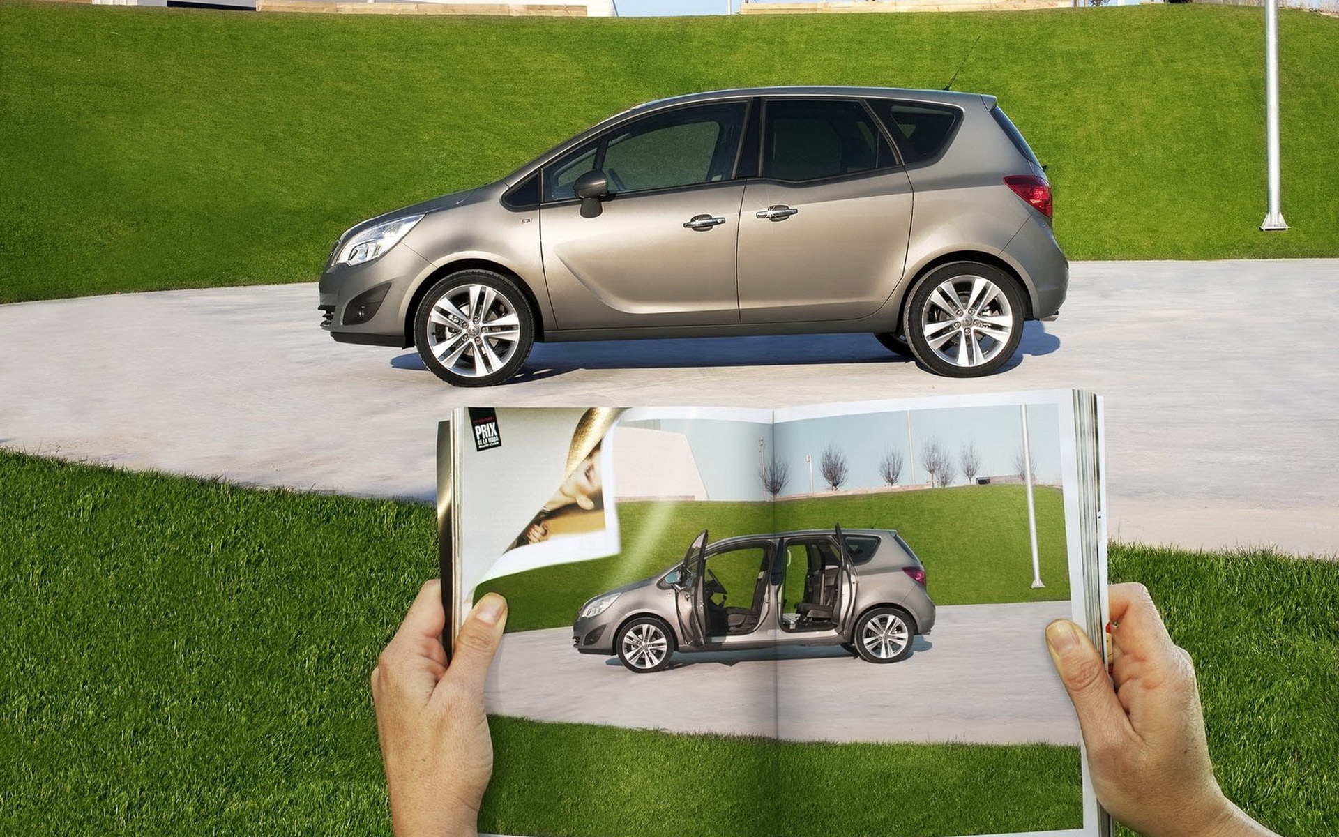 Опель Мерива мечта в руках