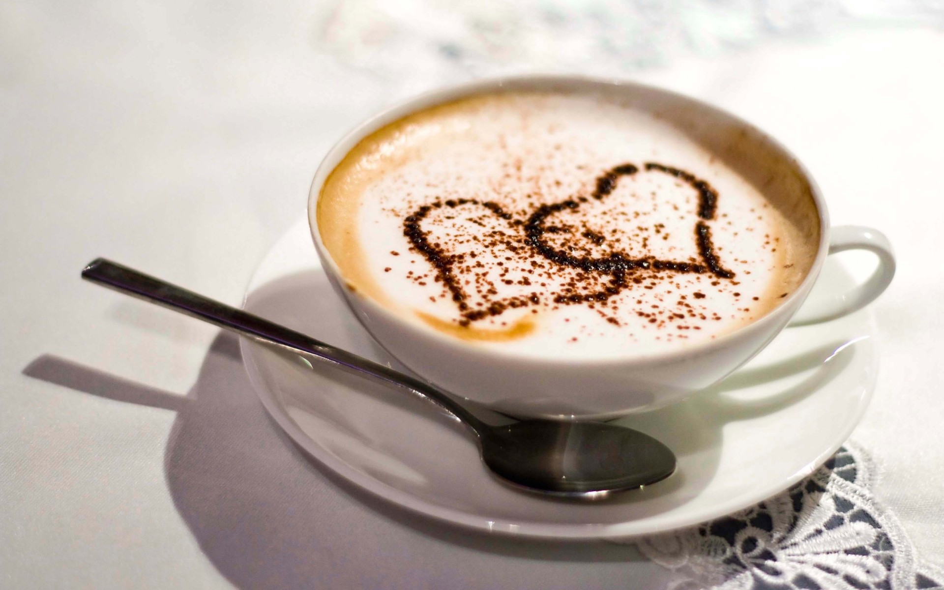Coffee, hearts