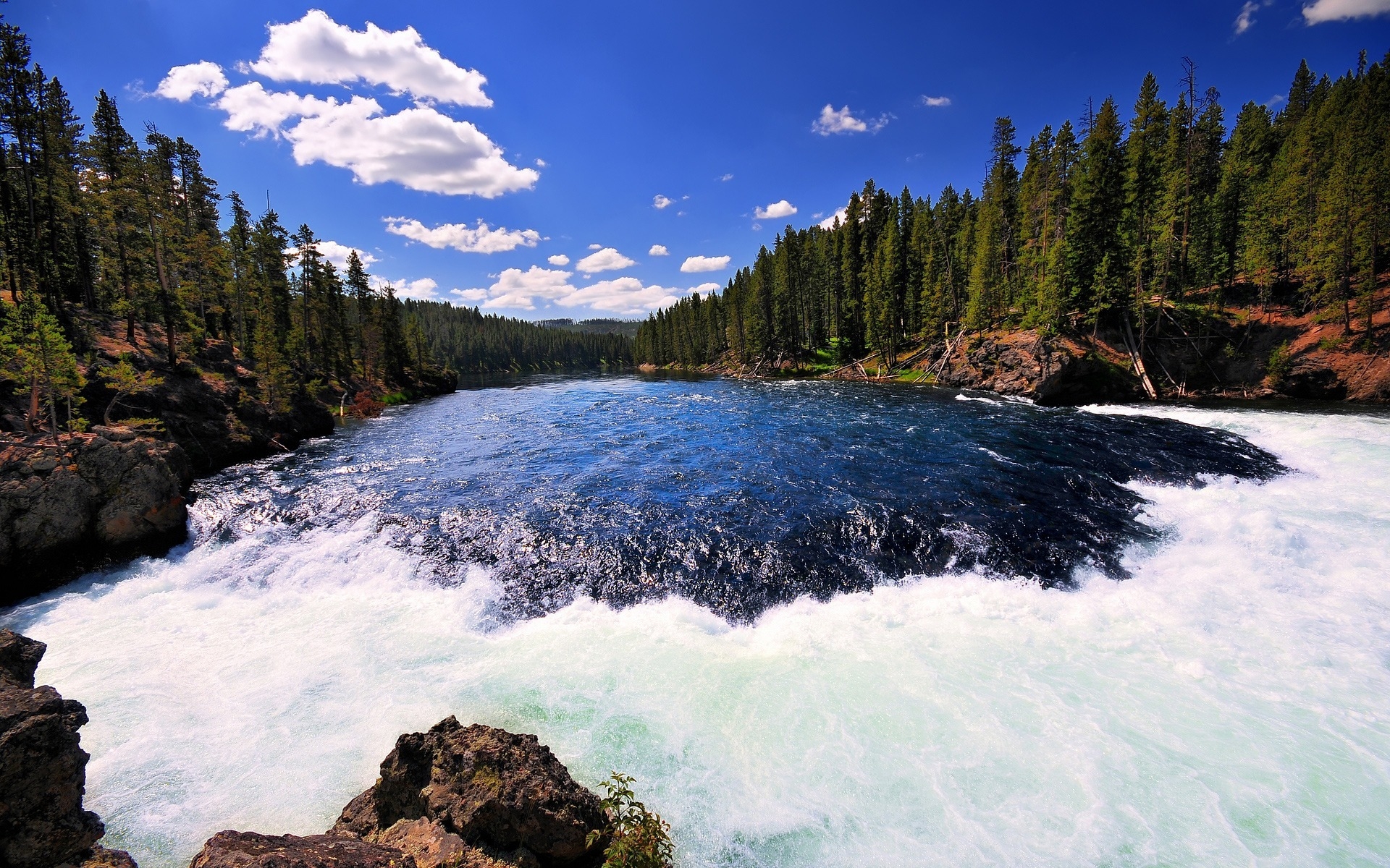 river Yellowstone, Yellowstone national park wallpapers and images ...