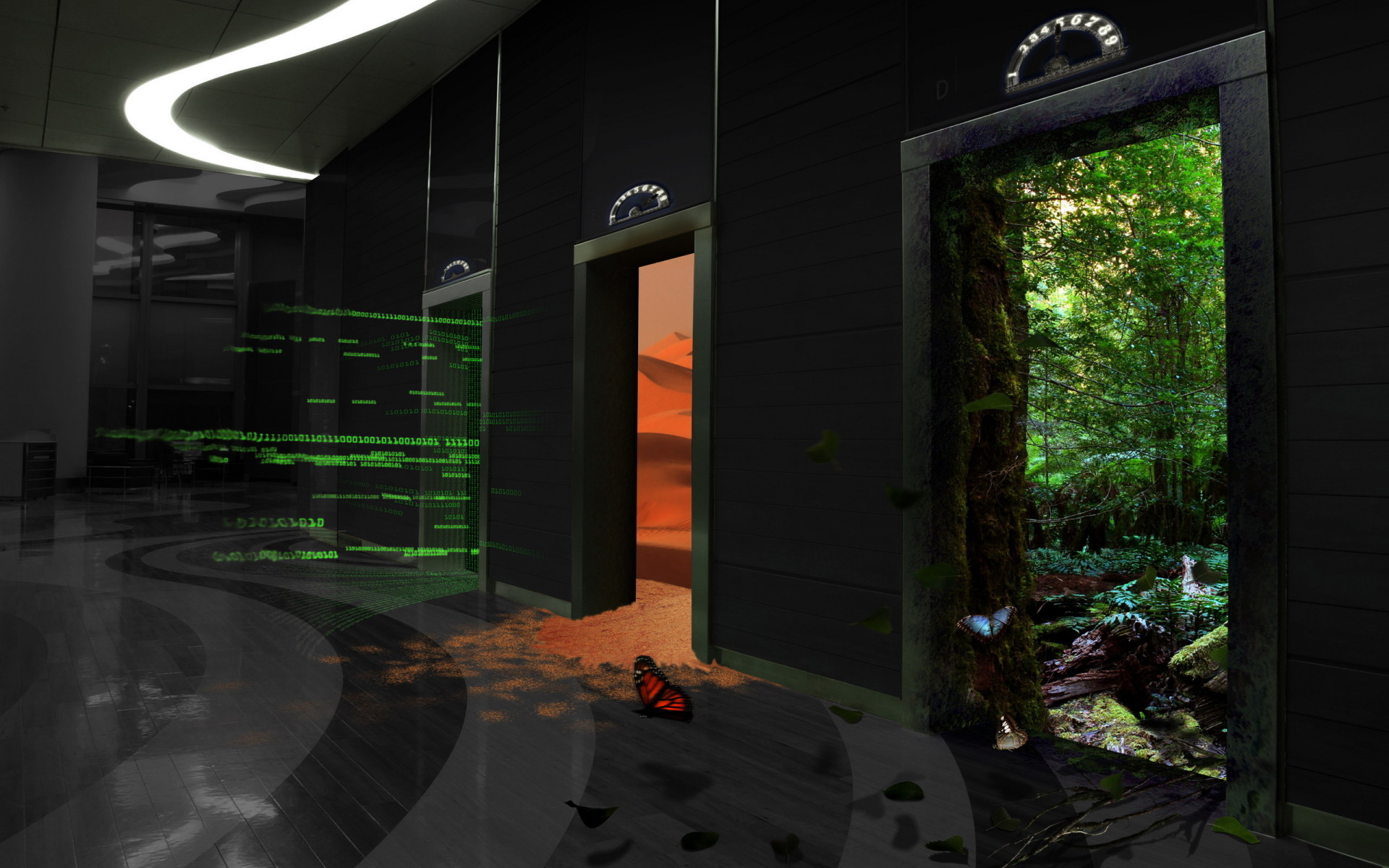 Двери в разные миры