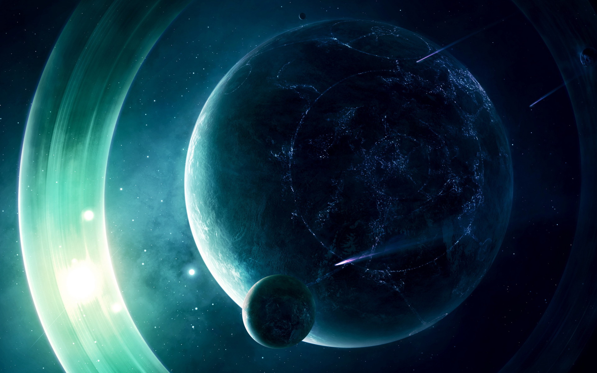 Планета с кольцами